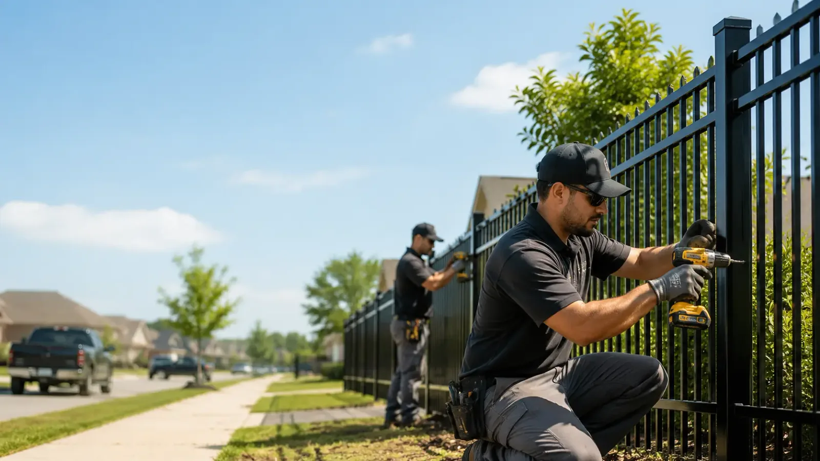 Metal Fence Installation in Madison, VA